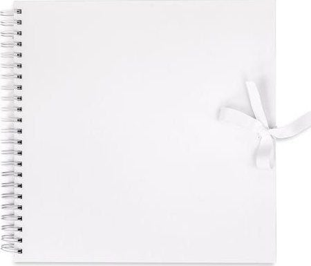 DP Craft album for dekorasjon 30,5 x 30,5 cm - hvit (40 kort)