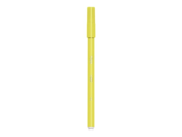 BIC KiDS Visa - Fiberspetspenna - icke-permanent - blandfärger - vattenbaserat bläck - 0.9 mm - fin (paket om 18)