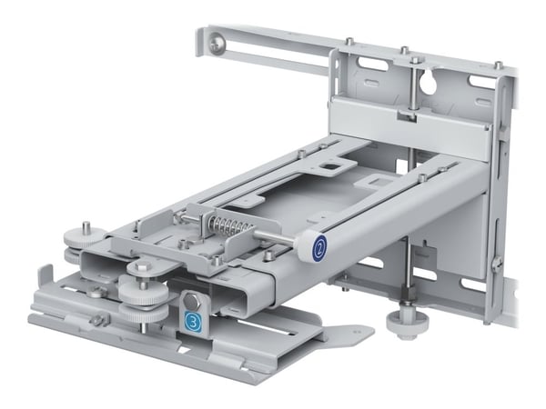 Epson EB-685W - 3 LCD-projektor - 3500 lumen (hvit) - 3500 lumen (farge) - WXGA (1280 x 800) - 16:10 - 720p - LAN - grå, hvit