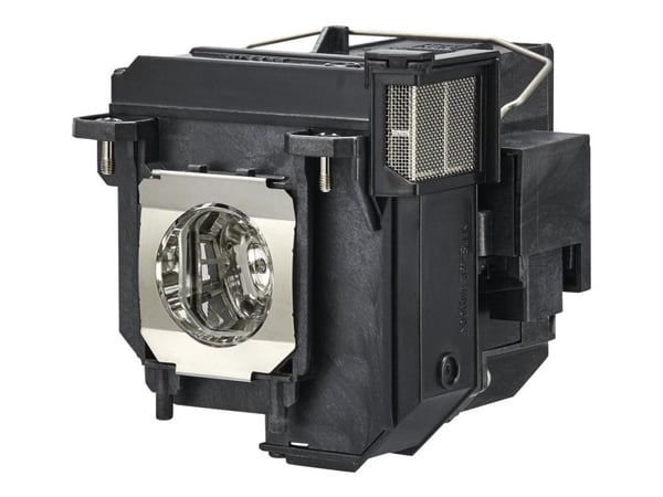 Epson EB-685W - 3 LCD-projektor - 3500 lumen (hvit) - 3500 lumen (farge) - WXGA (1280 x 800) - 16:10 - 720p - LAN - grå, hvit