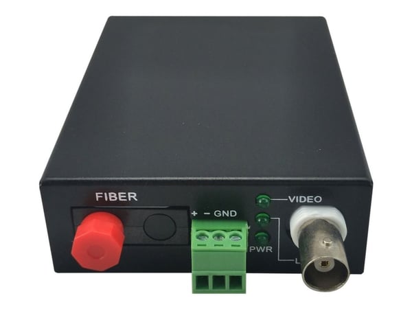 LevelOne AVF-1101 - Videoforlenger - Fiberkanal - opp til 20 km - 1310-1610 nm
