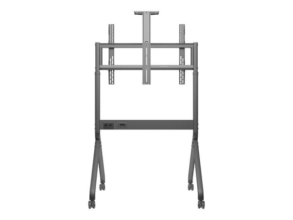 Multibrackets M Collaboration Floorstand - Vogn - for fjernkontroll for videokonferansesystem - mørk antrasittgrå - skjermstørrelse: 60"-100"