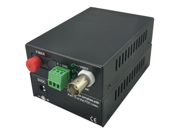LevelOne AVF-1101 - Videoforlenger - Fiberkanal - opp til 20 km - 1310-1610 nm