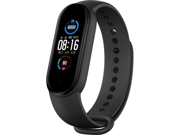 Devia Deluxe Sport-armbånd til Xiaomi Mi Band 5, svart