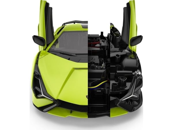 Lamborghini Sian Fjernstyret Bil Byggesæt 1:18, 2.4G