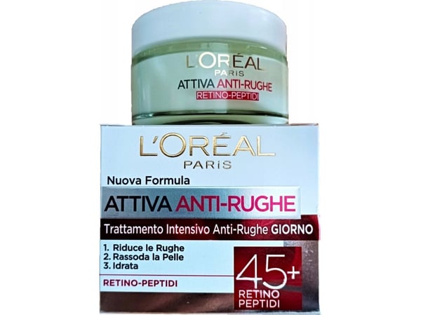 L’Oréal Paris Attiva anti-rynke ansiktskrem 45+ dag og natt 50 ml