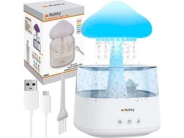 Ruhhy duftdiffusor nattlampe 24378 (for luftfukter) Ruhhy duftdiffusor nattlampe 24378 (for luftfukter)