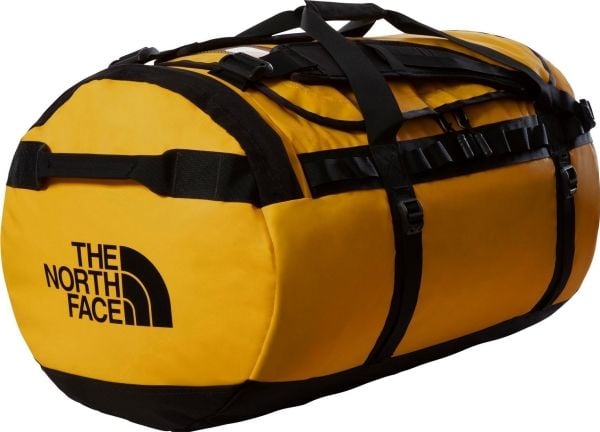 The North Face Base Camp Duffel L klessekk 95 L polyester svart/gul