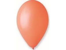 GoDan ballonger pastell oransje 12" (pakke med 100 stk), diameter 30 cm (12"), omkrets 95 cm