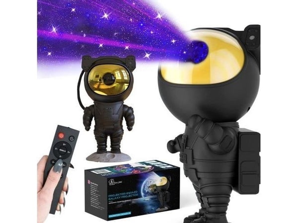 Extralink Home Star Projector SVART | Nattlampe, projektor | for barn, astronaut Extralink Home Star Projector SVART | Nattlampe, projektor | for barn, astronaut