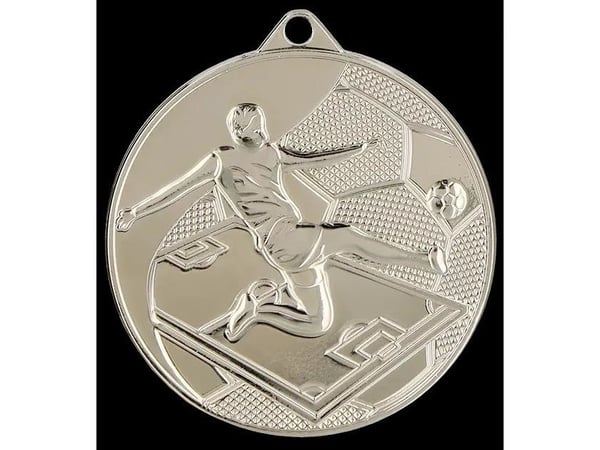 Victoria Sport medalje sølv fotball (trofé/medalje)