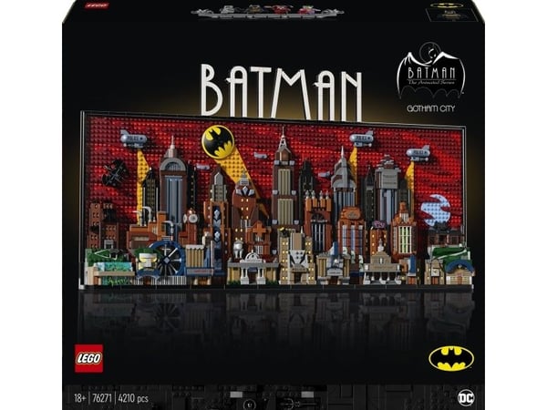 LEGO® Art Batman: Den animerte serien - Gotham (76271)