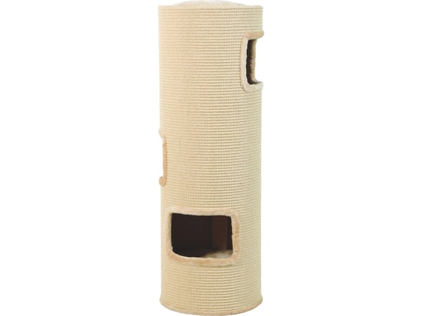 Zolux klorestativ for katt, tønne med sisal OLIVER 115 cm, beige