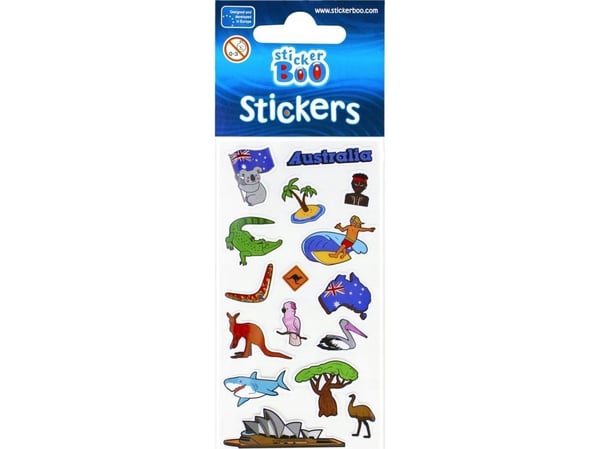 STICKERBOO klistremerker WORLD TRAVEL 2 66x180 S-BOO PBH 120/1800