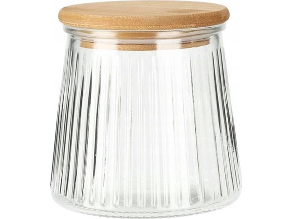 Excellent Houseware krukke med bambuslokk tett lukking
