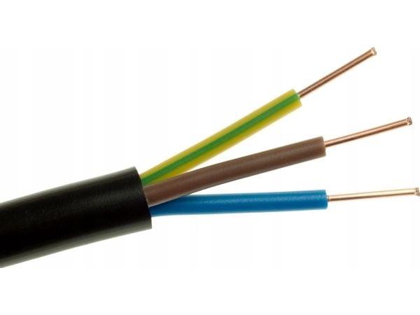 Elkabel YKY 3x4 mm² 0,6/1 kV trumma, NKT 112271067D0500