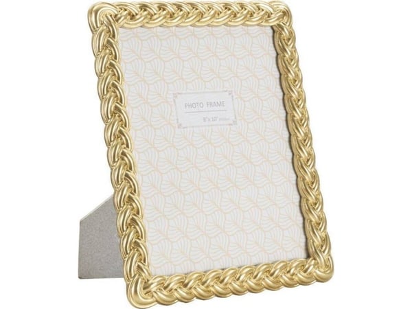 Ferretti billedramme gullfarget ramme med stukatur 25 x 30 cm