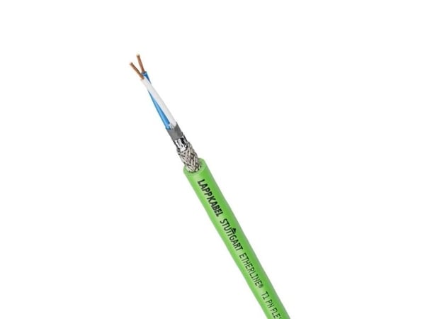 LAPP 2170922/100 Strømkabel ETHERLINE® T1 PN FLEX T Y Grøn 100 m