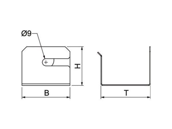 BETTERMANN PLM WB 0810 FS Kabelbügel für Wandmontage (7218154)