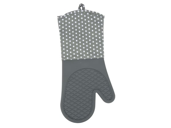 WENKO 2102172100, Vottersett, grå, bomull, silikon, 30 °C, 185 mm, 375 mm