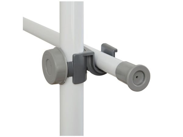 WENKO 50610100, Akrylonitril-butadien-styren (ABS), Metall, Grå