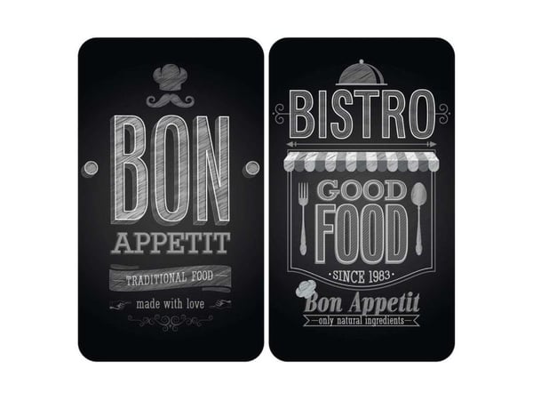 WENKO Bon Appetit, Rektangulær, Glass, Plast, Flerfarget, Brødvarer, Frukt & grønsaker, Bilde, 300 mm