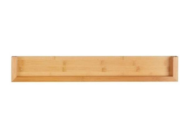 Wenko BAMBUS kylpyhuonehylly, bambu, 60 x 9 x 5 cm, WENKO