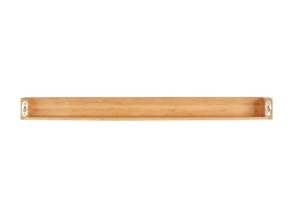 Wenko BAMBUS kylpyhuonehylly, bambu, 60 x 9 x 5 cm, WENKO