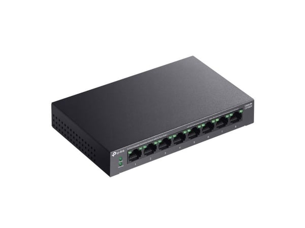 TP-Link LiteWave LS108GP, Uhåndtert, Gigabit Ethernet (10/100/1000), Strøm over Ethernet (PoE)