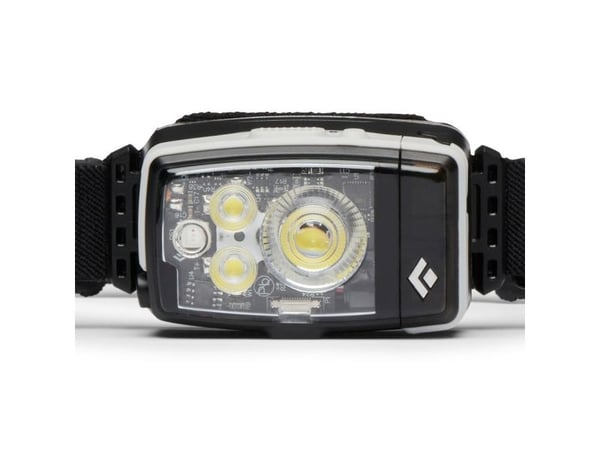 Black Diamond Distance LT 1100 - Hodelykt - LED - 3-modus - RGB-lys - black alloy