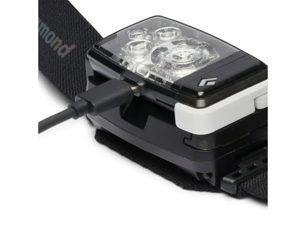 Black Diamond Distance LT 1100 - Hodelykt - LED - 3-modus - RGB-lys - black alloy