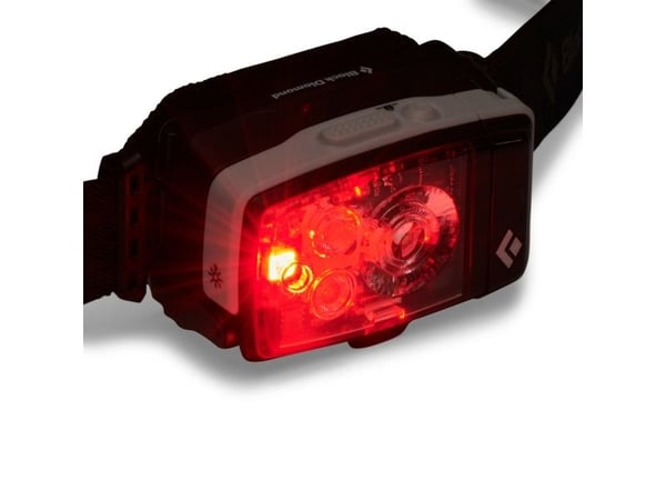 Black Diamond Distance LT 1100 - Hodelykt - LED - 3-modus - RGB-lys - black alloy