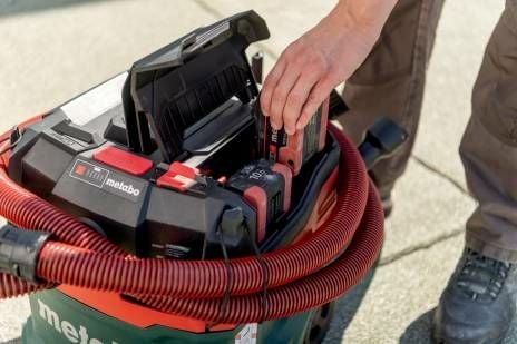 Metabo AS 36-18 L 20 PC CC Akkusauger Krt., Tørr & våt, Sort, Grønn, Rød, Fleece, L, Knapper, 20 l