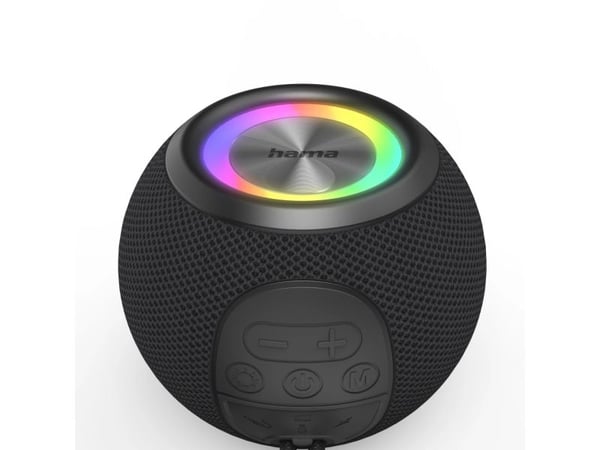 Hama Ball Shape - Høyttaler - for bærbar bruk - trådløs - Bluetooth - 5 watt - svart