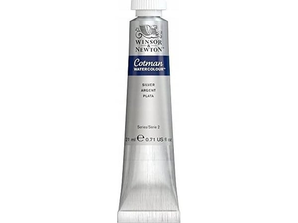Cotman watercolour 21ml Silver 617