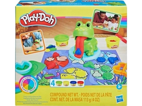 PLAY-DOH-settet "Frosk og farger"