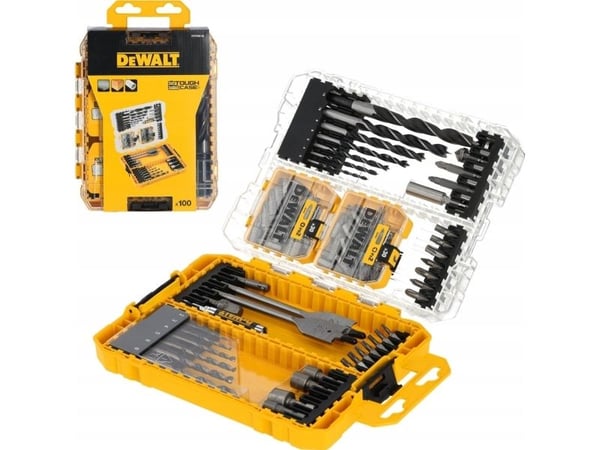 DEWALT borr- och bitsats 100 delar