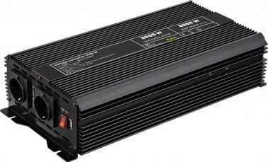 Goobay 58892, Universel, 12 - 13.8 V, 3000 W, 230 V, Sort, DC-AC, DC-AC