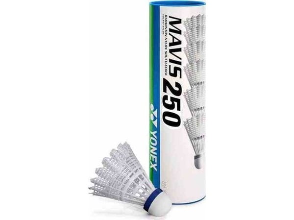 Yonex fjær til badminton Mavis 250 M-250 hvit