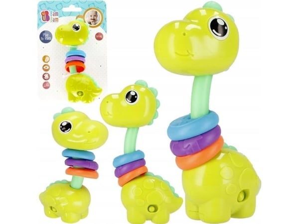 BamBam BAM BAM musikalsk dino 13x18x4 mix2