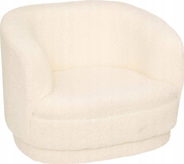Atmosphera barne-/kidsstol Teddy, materiale som pels/plysstoff, setehøyde 18,5 cm