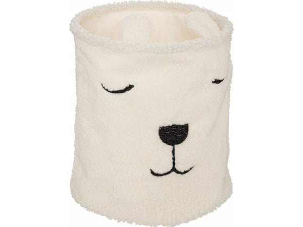 Atmosphera leke-kurv TOY, bouclé, bamseansikt, Ø 35 cm