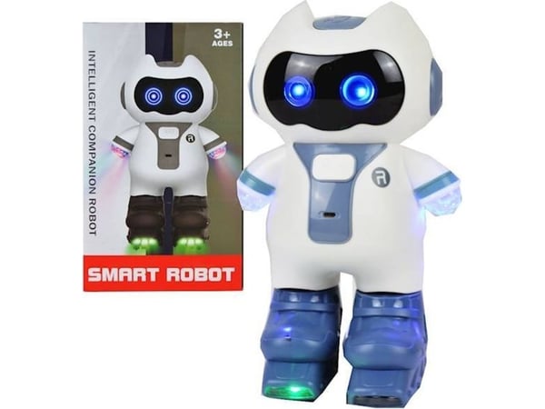 Clementoni ÄLYKÄS SMART ROBOTTI PROPJECTOR VALO LIIKKUVA