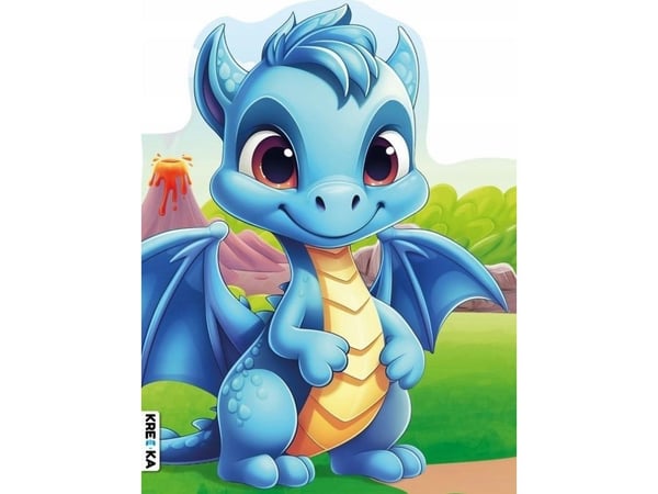 Bøker og moro Blue Dragon Die Book Bøker og moro