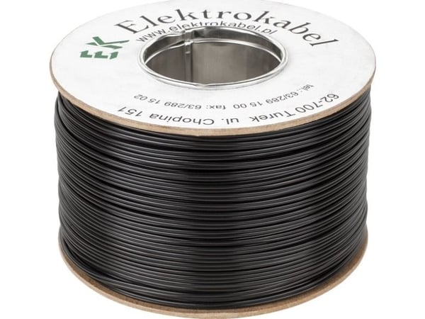 Elektrokabel Kaiutinkaapeli SMYp 2 x 0,35 mm musta 200 m Elektrokabel Kaiutinkaapeli SMYp 2 x 0,35 mm musta 200 m