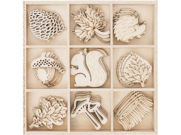 Trefigurer – skog 45 deler