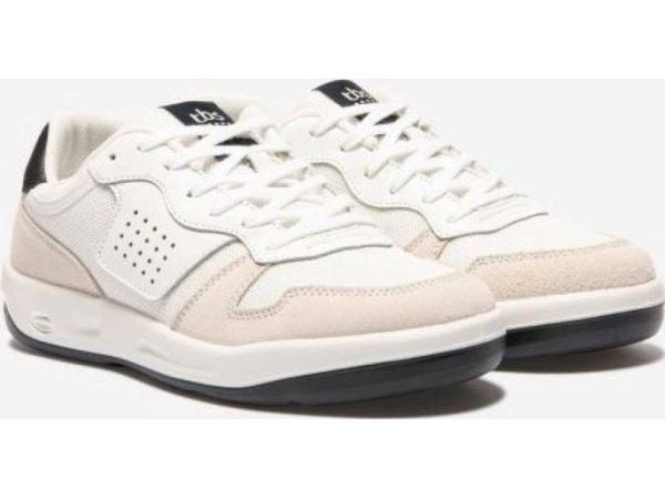 TBS Buty Aumeshe Blanc+Navy J8A57-45