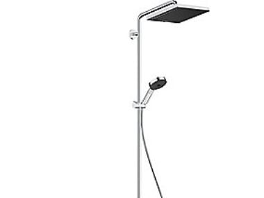 HG Showerpipes m/termostat - 260x260mm/1,6m slange, Ecosmart i krom