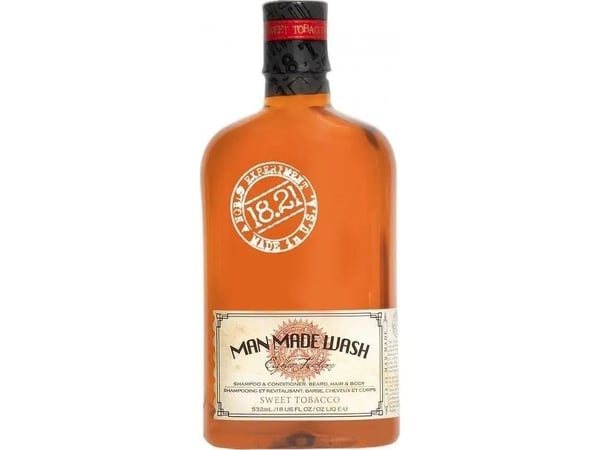 18.21 Man Made 3-1 Body Wash, Shampoo and Conditioner - Sweet Tobacco 532 ml