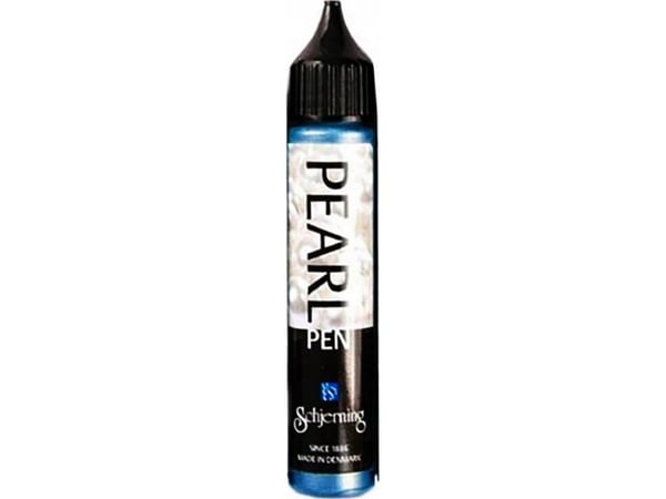 3D-print Schjerning Pearl Pen, Blå, flytende 3D-effekt, 28 ml (1 stk.) 3D-print Schjerning Pearl Pen, Blå, flytende 3D-effekt, 28 ml (1 stk.)